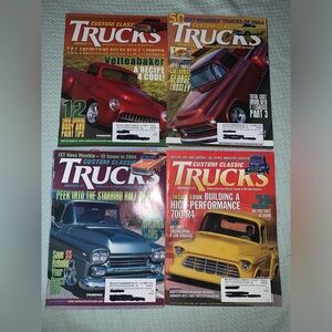 Custom Classic Trucks Magazines (April 2005; August 2005; March 2006)